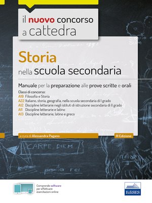 cover image of Storia nella scuola secondaria